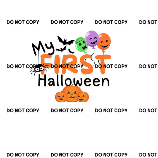 My First Halloween 1 Digital File