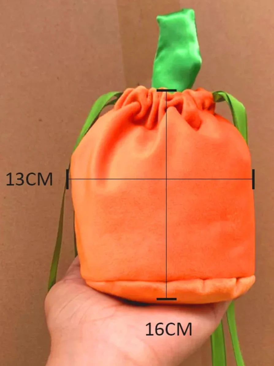 Halloween Velvet Draw String Pouch Bags