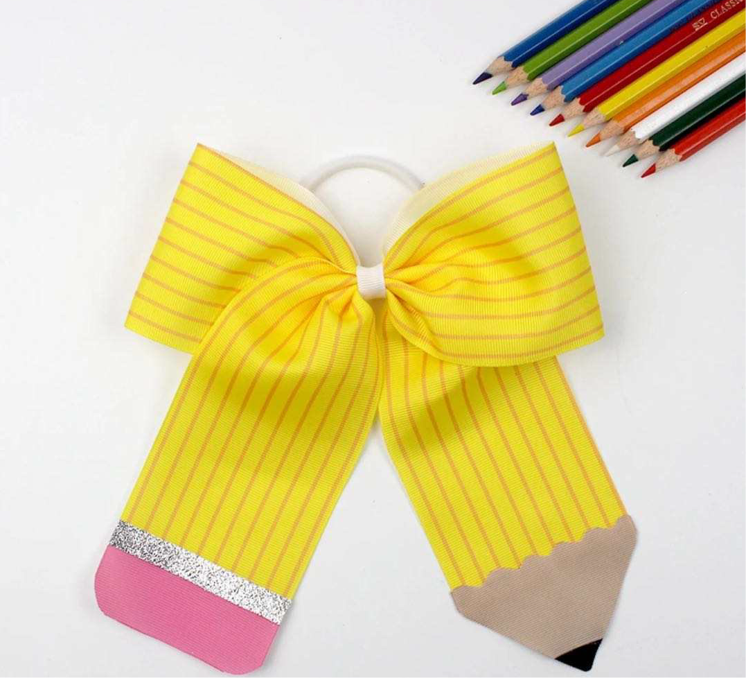 Hair Band - School Pencil Bow