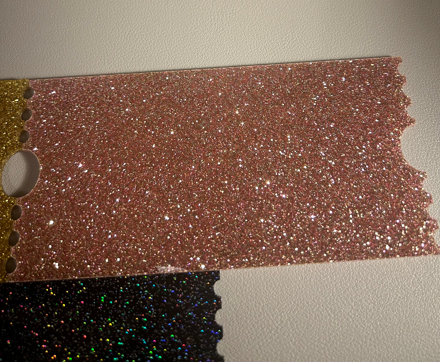 Tickets Glitter Sparkle Acrylic Shape