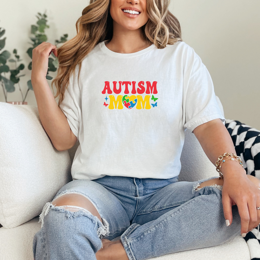 Autism Mum Fabric DTF