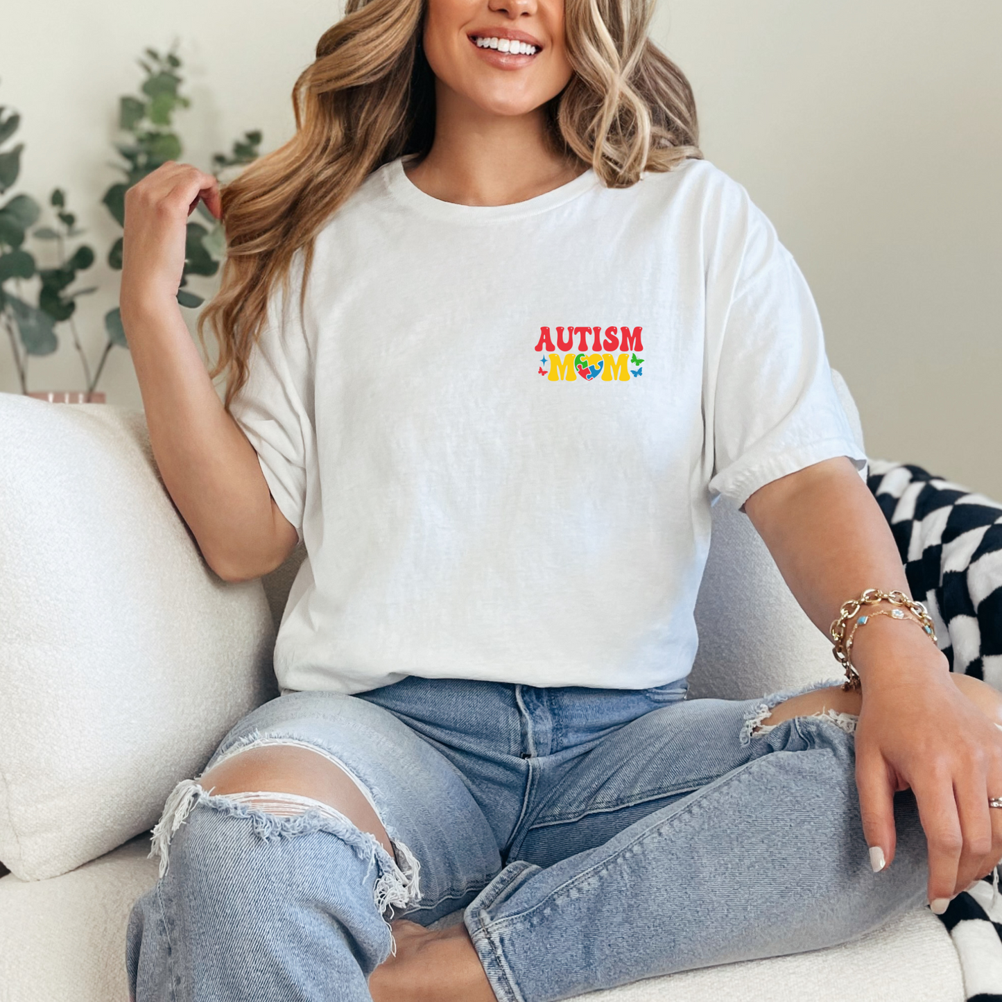 Autism Mum Fabric DTF
