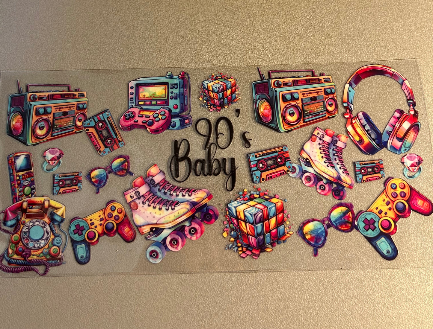 90’s Baby 16oz UVDTF Wrap