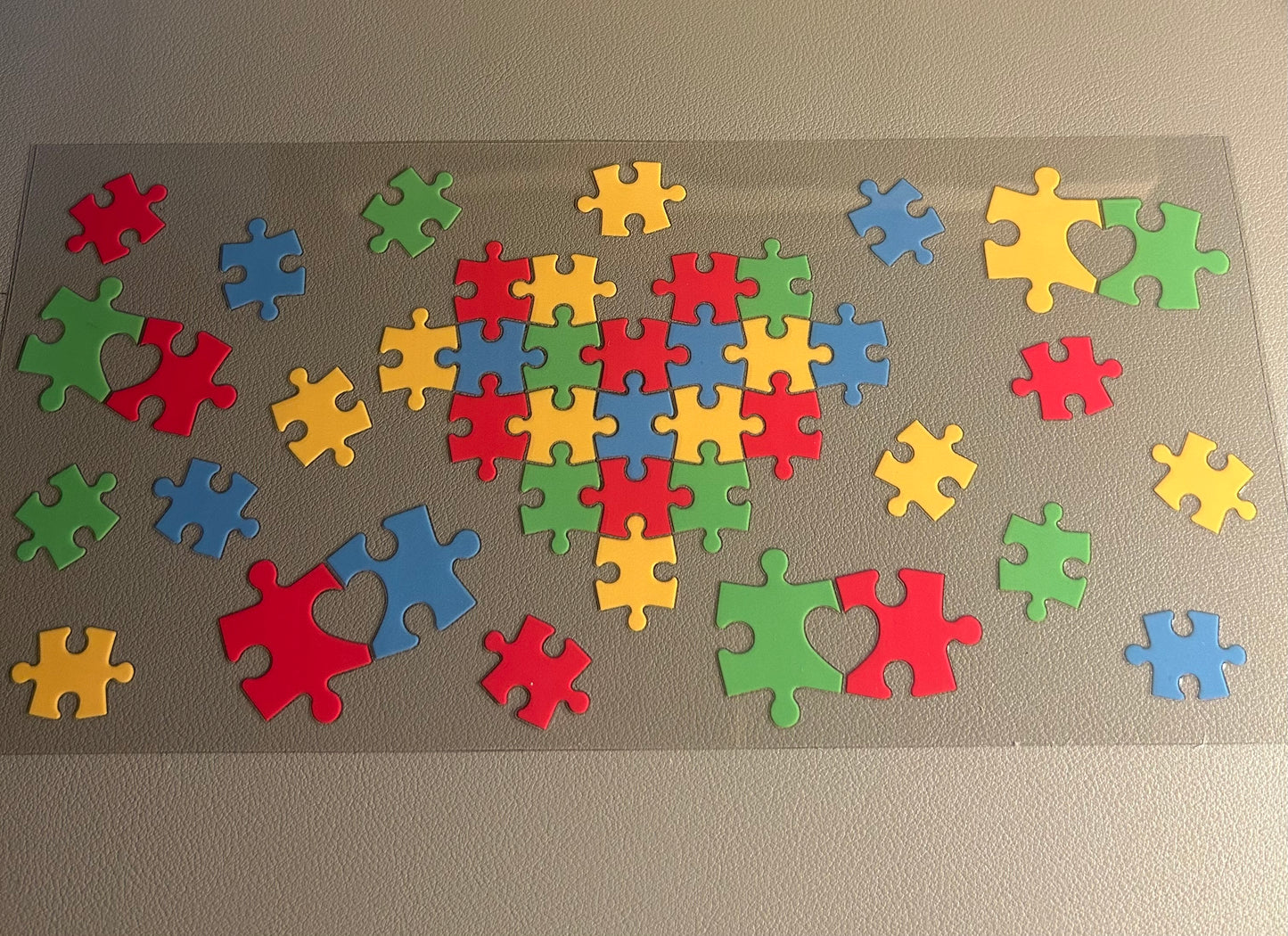 Autism 3 16oz UVDTF Wrap