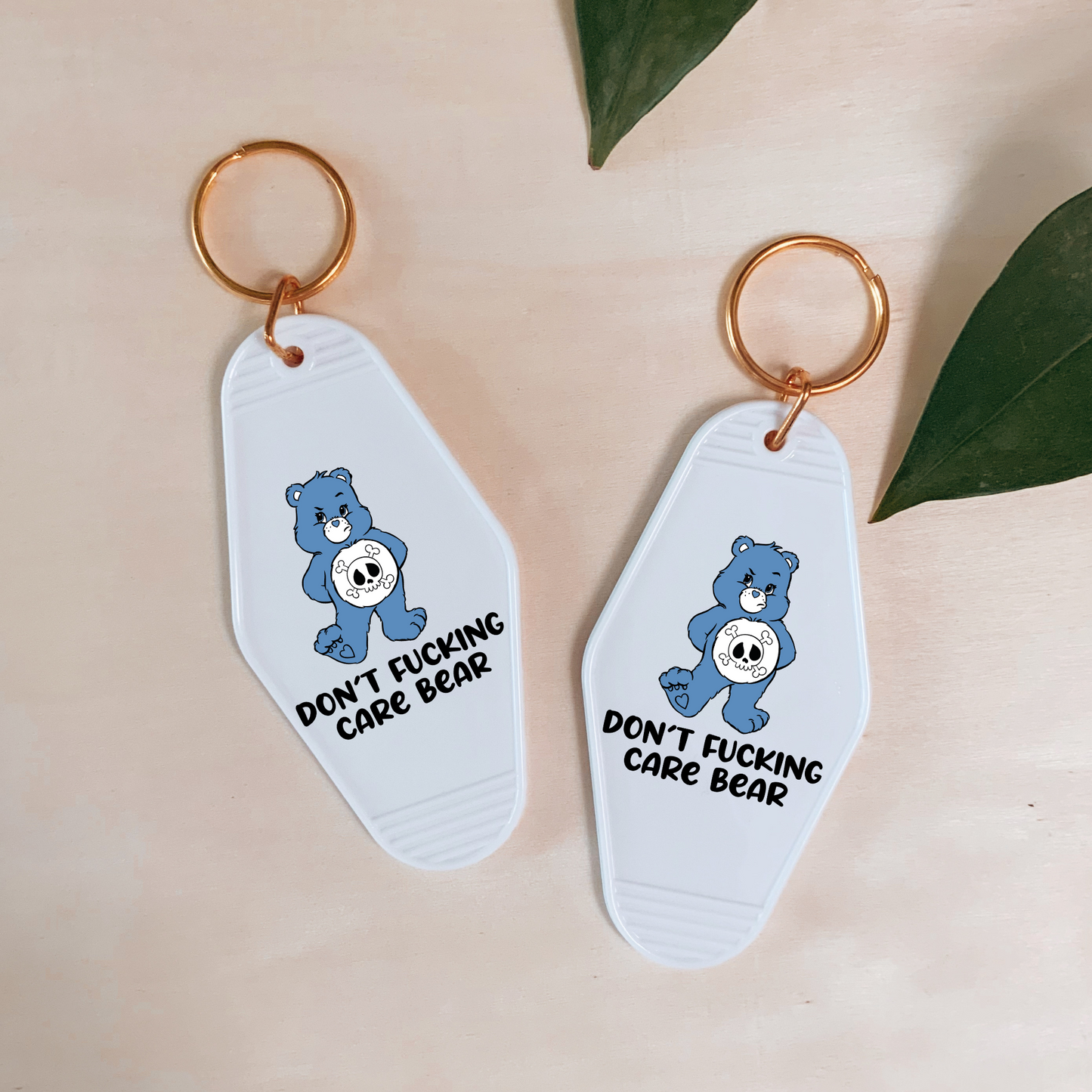 Bear Naughty 6 Keyring UVDTF